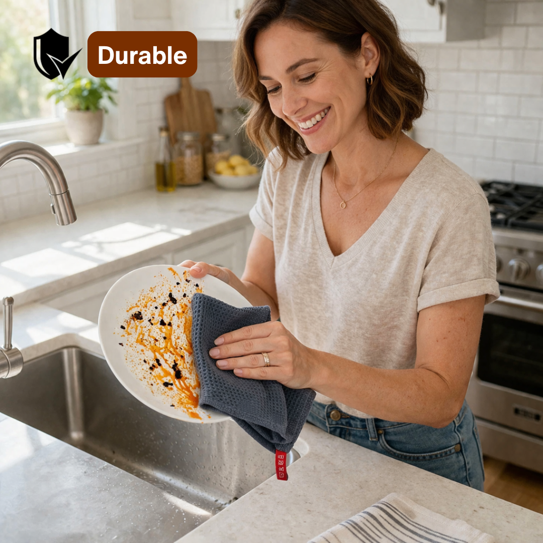 Pure Cotton Waffle Cloth